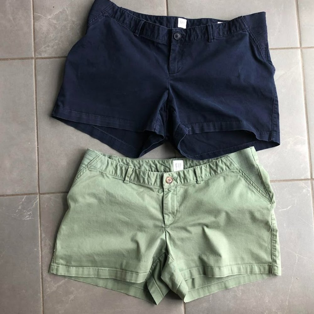 Gap Maternity Shorts - 2 Pair